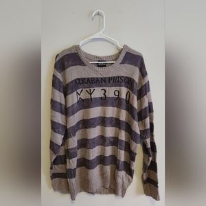 Hot Topic Harry Potter Azkaban Sweater, Size Large